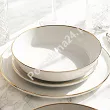 Serwis obiadowy na 12 osób (40 el.) Lubiana - Ankara Gold 1608C