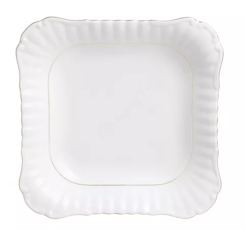 Salaterka kwadratowa 21 cm Chodzież - Iwona ZŁOTA LINIA B014 Salaterka kwadratowa 21 cm Chodzież - Iwona ZŁOTA LINIA B014