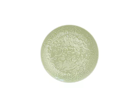 Talerz deserowy 21 cm Lubiana - Hanami Pistacjowa Zieleń
