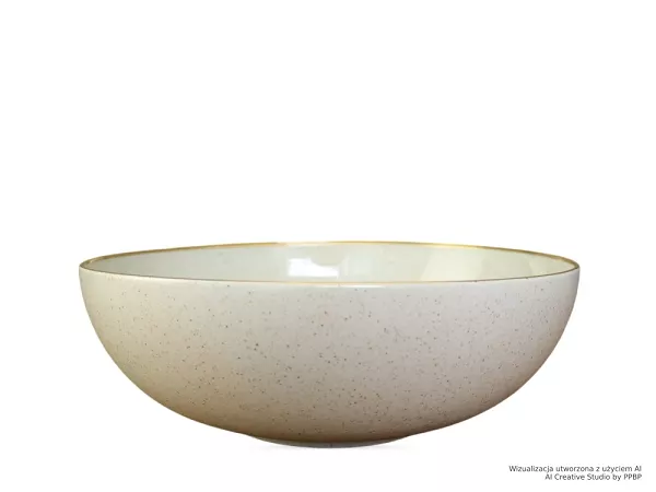 Salaterka 24 cm Bogucice - Alumina Granite Cool White Gold 1128G Salaterka 24 cm Bogucice - Alumina Granite Cool White Gold 1128G