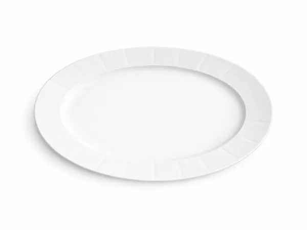 Półmisek 24 cm Ćmielów - Oktawa biała 0001 Półmisek 24 cm Ćmielów - Oktawa biała 0001