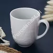 Serwis obiadowo-herbaciany na 6 osób (26 el) Lubiana - Hanami Klasyczna Biel / Kamienna Szarość