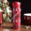 Termos ze stali nierdzewnej 0,45 l Altom Design - Choinki 07.TER.6102