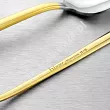 Komplet sztućców 65 cz. na 12 osób Hisar - Bahama Gold (4.0/3.0mm) złocone