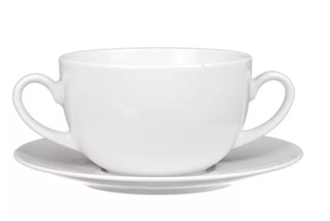 Bulionówka ze spodkiem 0,5 L / 18,5 cm Lubiana - Nadia (nr 0336, 0317) Bulionówka ze spodkiem 0,5 L / 18,5 cm Lubiana - Nadia (nr 0336, 0317)