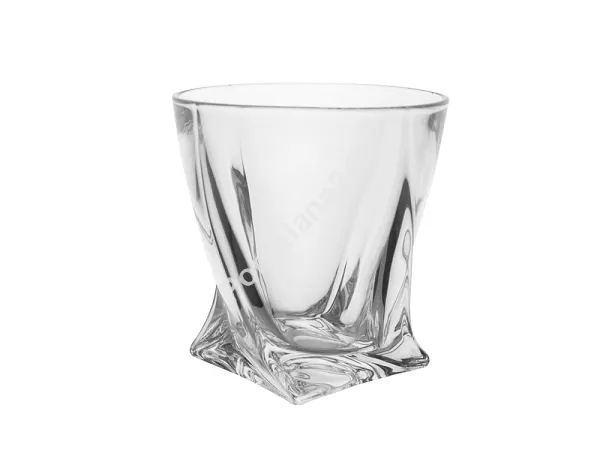 Kpl. szklanek do whisky 340ml (6szt) Bohemia - QUADRO 4SB.QU.631640 Kpl. szklanek do whisky 340ml (6szt) Bohemia - QUADRO 4SB.QU.631640
