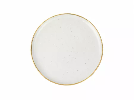 Talerz płytki 26 cm Lubiana - Ankara Gold 1608D Natrysk
