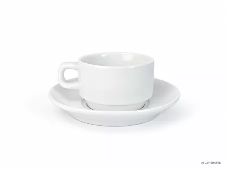 Filiżanka sztaplowana ze spodkiem 0,2 L / 15,5 cm Bogucice - 09S.PH9.FS20