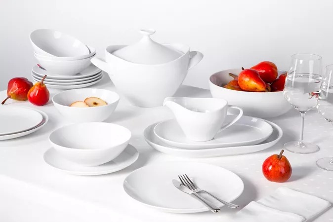 Serwis obiadowy na 6 osób (24 el) Altom Design - MariaPaula Moderna Biała Serwis obiadowy na 6 osób (24 el) Altom Design - MariaPaula Moderna Biała