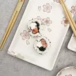 Zestaw do sushi dla 2 osób (4 el.) z pałeczkami Tokyo Design Studio - Sakura White 33758