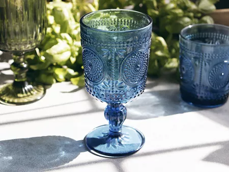 Kpl. szklanek na stopce 0,3 L (6 szt.)  Arca Italy - Majestic Blue 38.MAJ.1234