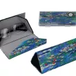 Etui na okulary składane Carmani - Claude Monet, Nenufary 33.021-8370