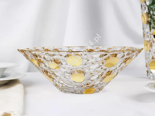 Misa 30 cm Bohemia Jihlava - LISBOA GOLD 4SB.LGO.022366 Misa 30 cm Bohemia Jihlava - LISBOA GOLD 4SB.LGO.022366