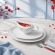 Serwis obiadowo - herbaciany na 12 osób (82 el.) Bogucice - Dalia White
