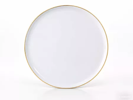 Półmisek okrągły / talerz płytki 28 cm Lubiana - Ankara Gold 1608C