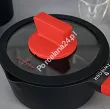 Rondel z pokrywą 16 cm / 1 L ZWIEGER - Obsidian 1Z.OB.R16