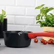 Rondel z pokrywą 16 cm / 1 L ZWIEGER - Obsidian 1Z.OB.R16
