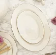 Serwis obiadowo - herbaciany na 12 osób (105 el.) Bogucice - Lolita Cream Gold 1258