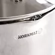 Garnek z pokrywą 1,6L 16 cm x 8 cm - Korkmaz Steama A1990