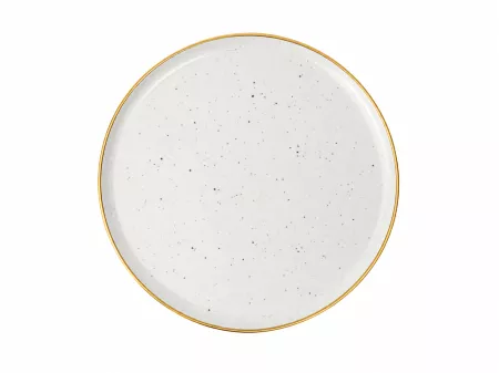 Półmisek okrągły / talerz płytki 28 cm Lubiana - Ankara Gold 1608D Natrysk