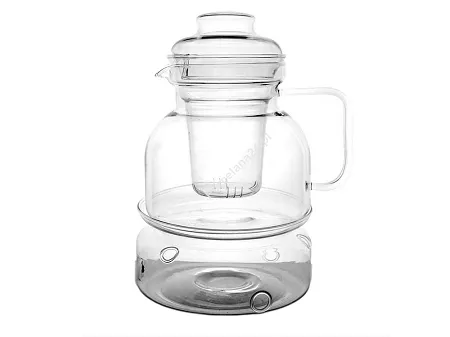 Czajnik 1,5 L z zaparzaczem i podgrzewaczem (4 el) Termisil - Prosty 42D.PRO150-4