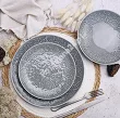Serwis obiadowo-herbaciany na 6 osób (26 el) Lubiana - Hanami Kamienna Szarość