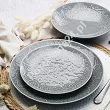 Serwis obiadowo-herbaciany na 6 osób (26 el) Lubiana - Hanami Kamienna Szarość