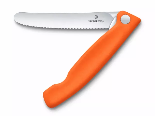 Nóż składany ząbkowany 11 cm Victorinox - Swiss Classic Pomarańczowy V.SC.P.6.7839.FC1 Nóż składany ząbkowany 11 cm Victorinox - Swiss Classic Pomarańczowy V.SC.P.6.7839.FC1