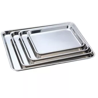 Taca prostokątna (30 x 23,5) cm ze stali nierdzewnej Stalgast - 1S.406280
