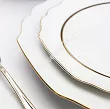 Serwis obiadowy na 6 osób (20 el.) Porcel - Premium Gold