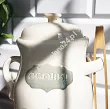 Beczka z kamionki ze szczypcami 3,5 L Bella Fiore - Kremowa 1TR.BECZ.45578
