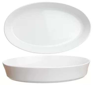 Półmisek owalny do zapiekania 31,5 cm - Lubiana n/dek (nr 1654)