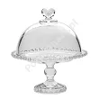 Patera na nodze 19,5 cm z kloszem Altom Design - Love 07.LOV.6953