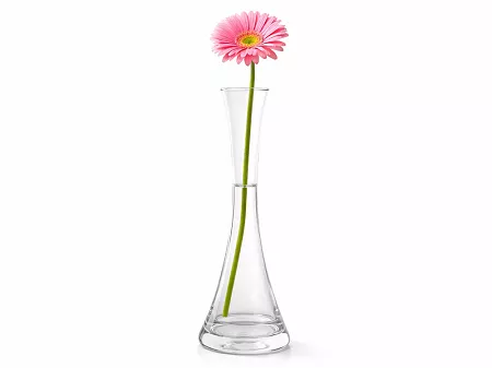 Wazon na jeden kwiat 20 cm Sigma-Glass - Zwężany 44.WA-Q6,8H20
