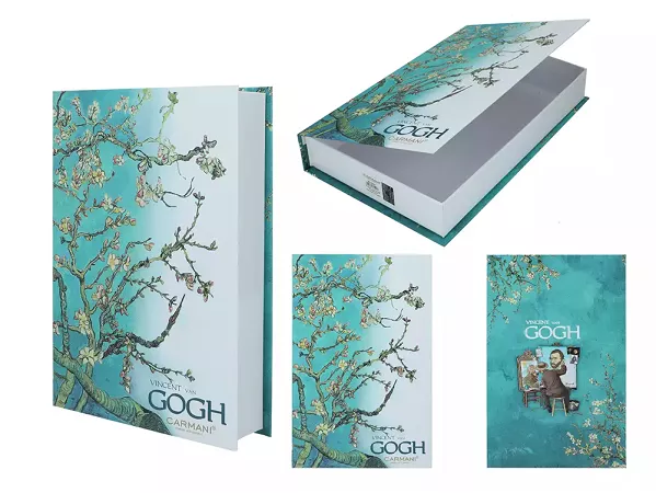 Pudełko ozdobne na magnes 27 cm Carmani - V. van Gogh, Kwitnący Migdałowiec 33.195-9081 Pudełko ozdobne na magnes 27 cm Carmani - V. van Gogh, Kwitnący Migdałowiec 33.195-9081