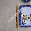 Zestaw do sushi dla 2 osób (4 el.) z pałeczkami Tokyo Design Studio - Kotobuki Karakusa 14347