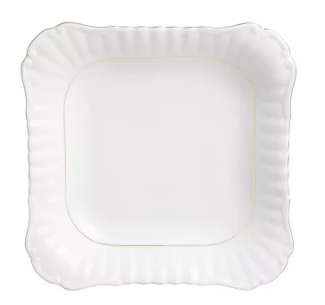 Salaterka kwadratowa 28 cm Chodzież - Iwona ZŁOTA LINIA  B014
