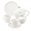 Serwis obiadowo - kawowy na 6 osób (45 el) Altom Design - MariaPaula Moderna Gold