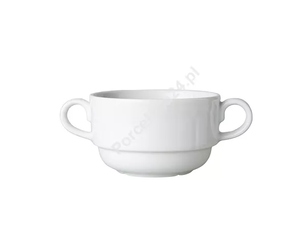 Bulionówka sztaplowana 0,3 L Bogucice - Gino White 1228 Bulionówka sztaplowana 0,3 L Bogucice - Gino White 1228