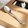 Komplet 6 łyżeczek do kawy 11,2 cm Hisar - Riva wysoki połysk GIFT BOX