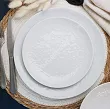 Serwis obiadowo-herbaciany na 6 osób (26 el) Lubiana - Hanami Klasyczna Biel