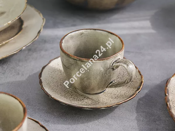 Filiżanka ze spodkiem 0,30 L / 16 cm Bogucice - Alumina Gravel Sandstorm 1267 Filiżanka ze spodkiem 0,30 L / 16 cm Bogucice - Alumina Gravel Sandstorm 1267