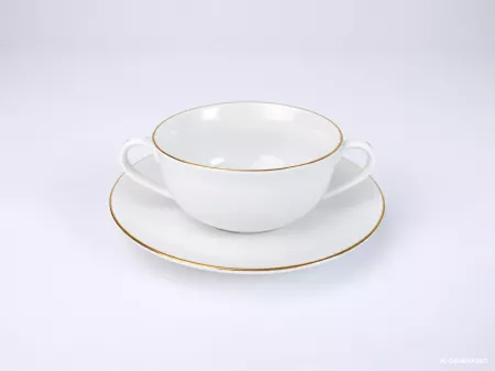 Bulionówka ze spodkiem 0,4 l / 18 cm Bogucice - Złota Linia