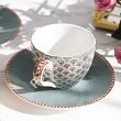 Komplet 2 filiżanek ze spodkiem 0,12 L Pip Studio - Blooming Tales Blue 51.BTB.004.222